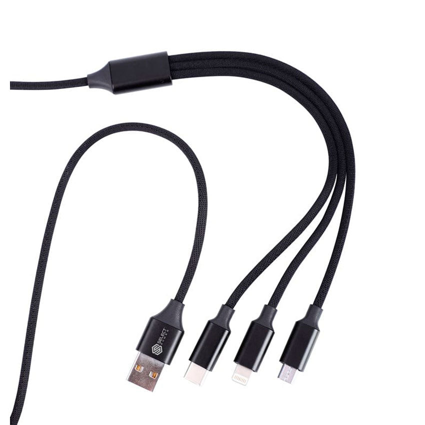 SELECT SOUND CABLE USB A MICRO, TIPO "C" Y LIGHTNING