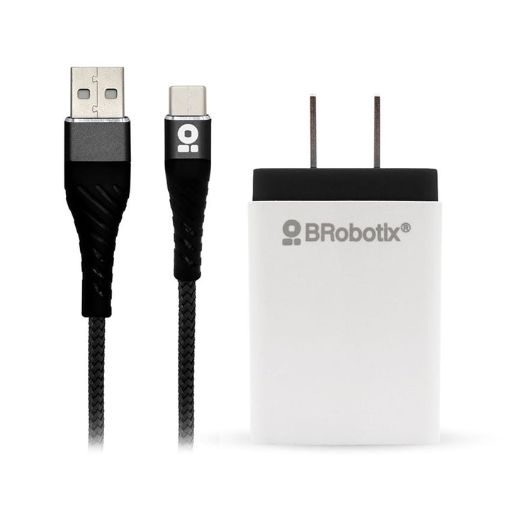 BROBOTIX ADAPTADOR AC USB CON CABLE 963325