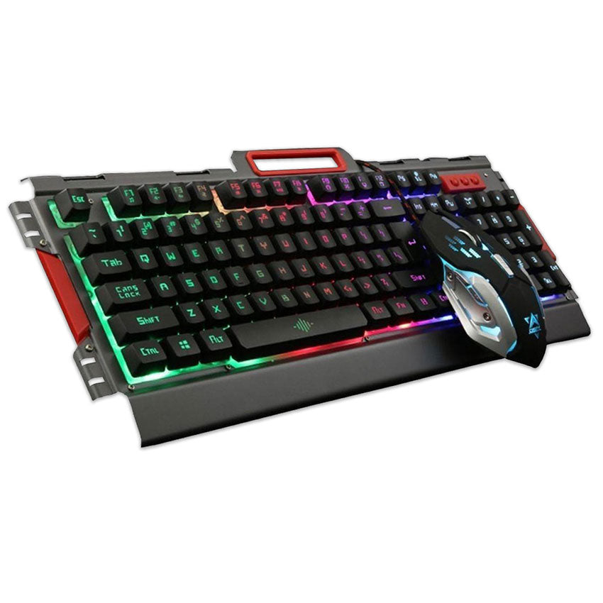 TECLADO GAMING BROBOTIX CON MOUSE 188533-2