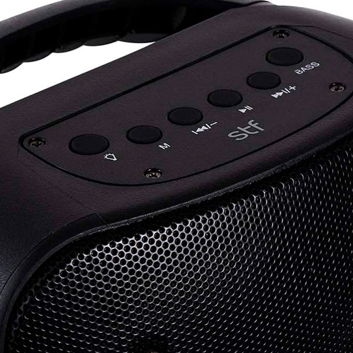 BOCINA BLUETOOTH STF 4" LOOP NEGRO
