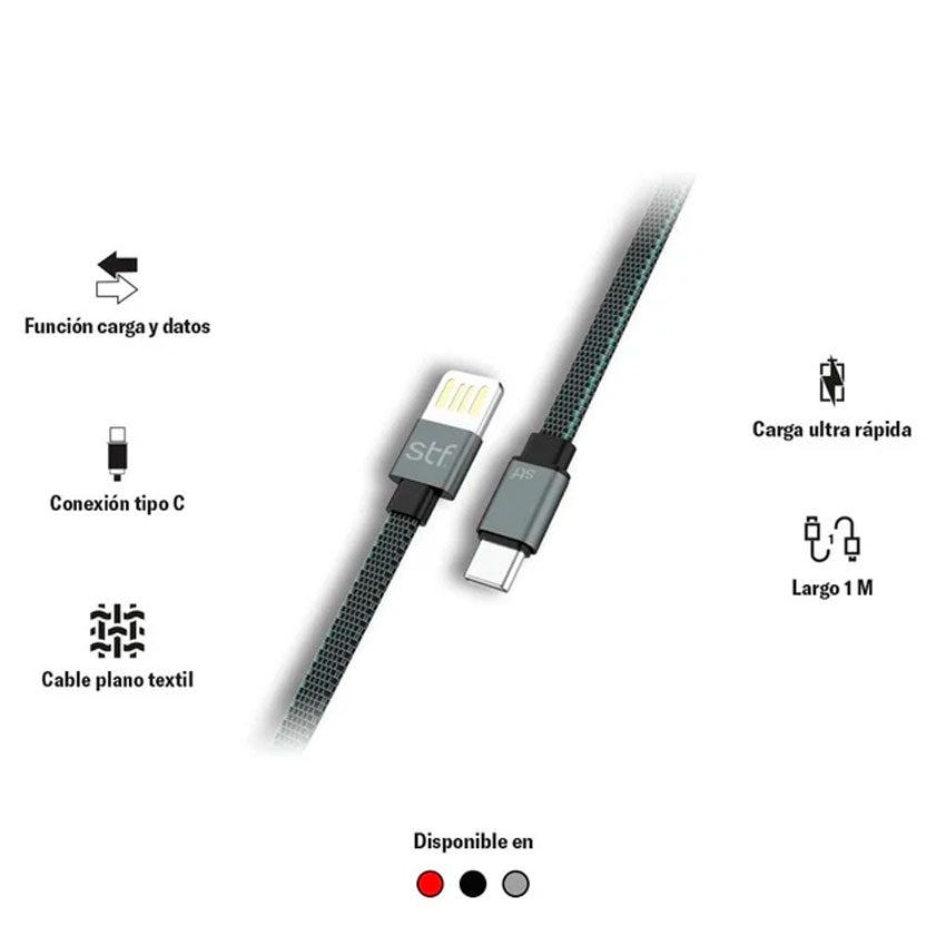 STF CABLE USB A USB TIPO "C"