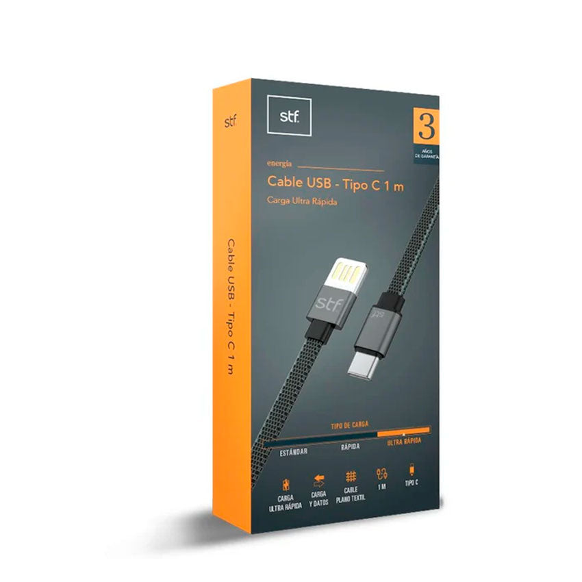 STF CABLE USB A USB TIPO "C"