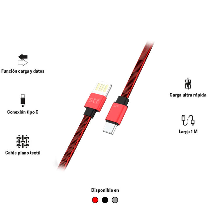 STF CABLE USB A USB TIPO "C"