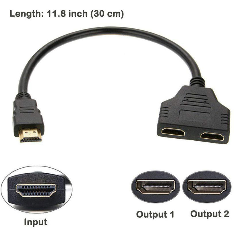 BROBOTIX CABLE HDMI A 2 HDMI