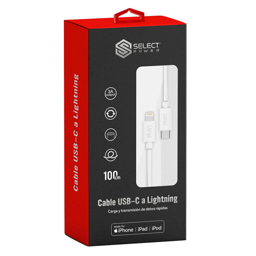 SELECT SOUND CABLE USB TIPO "C" A USB LIGHTNING