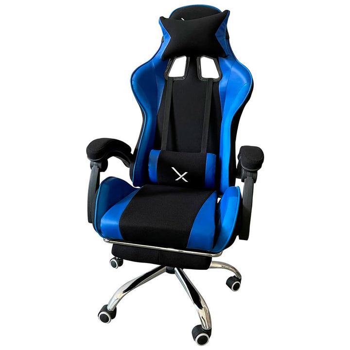 XZEAL SILLA GAMER XZSXZ52A DESCANSA BRAZOS SOPORTA HASTA 150KG COLOR AZUL