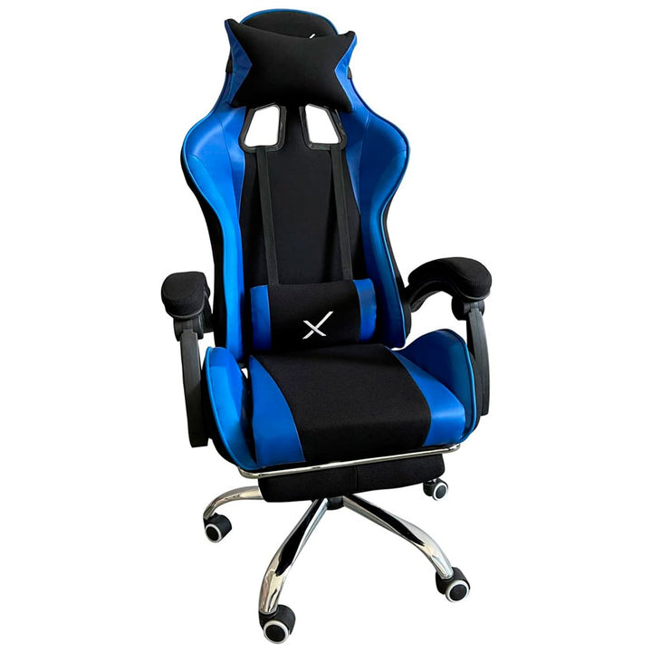 XZEAL SILLA GAMER XZSXZ52A DESCANSA BRAZOS SOPORTA HASTA 150KG COLOR AZUL