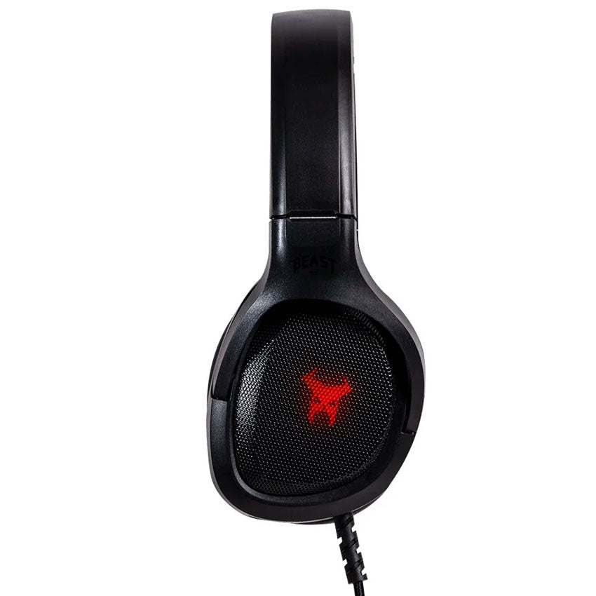 STF AUDIFONOS GAMER BEAST MUSPELL EXTREME SONIDO 7.1 DIGITAL MICRÓFONO LUCES LED