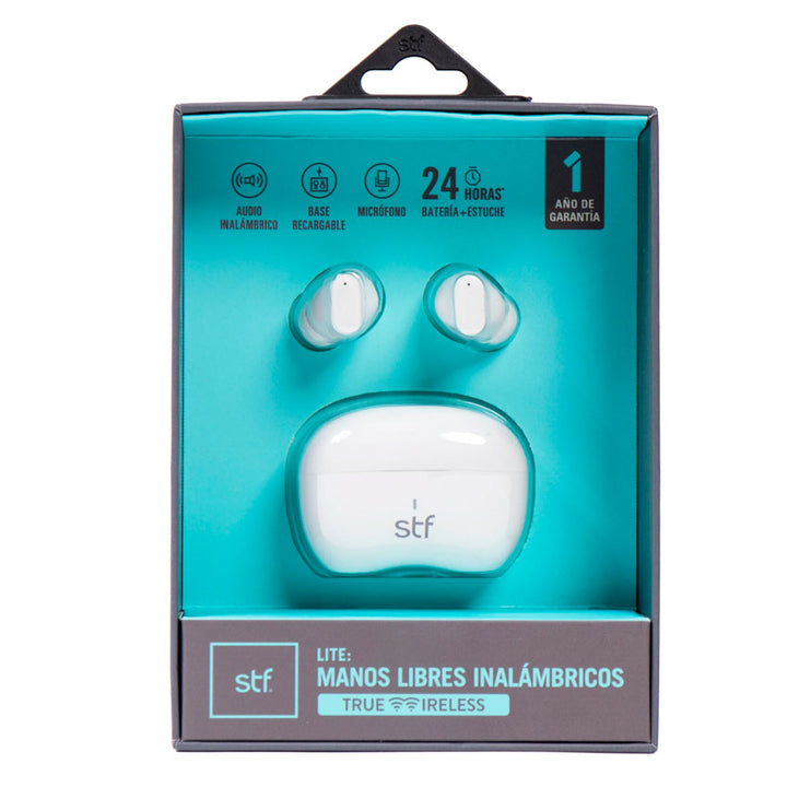 STF AUDIFONOS TRUE WIRELESS LITE BLANCO