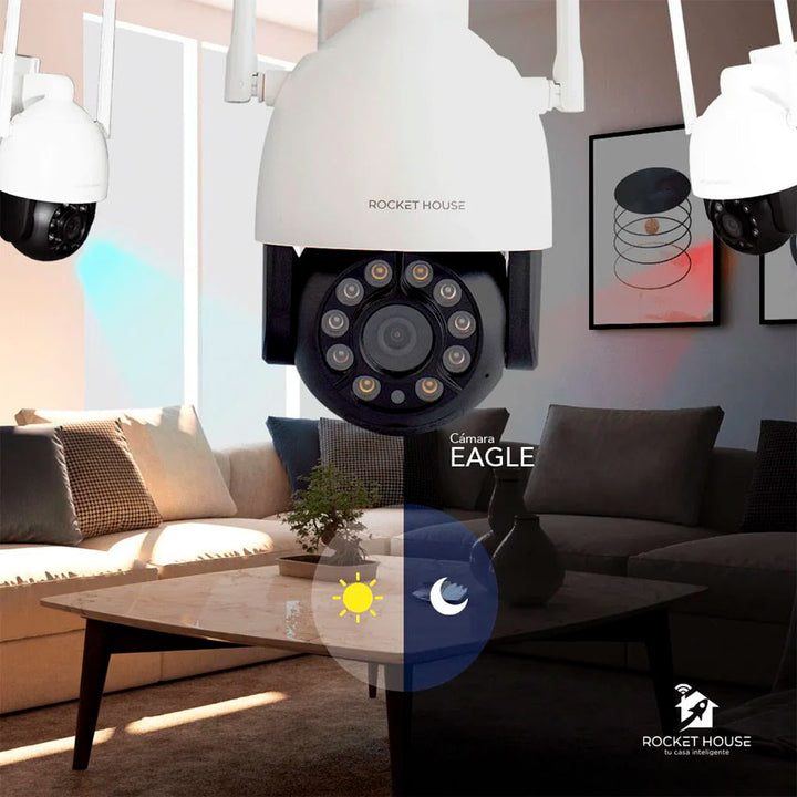 ROCKET HOUSE CAMARA DE SEGURIDAD EAGLE PARA EXTERIOR