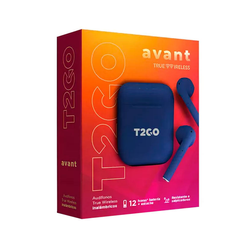 T2GO AUDIFONOS TRUE WIRELESS AVANT AZUL