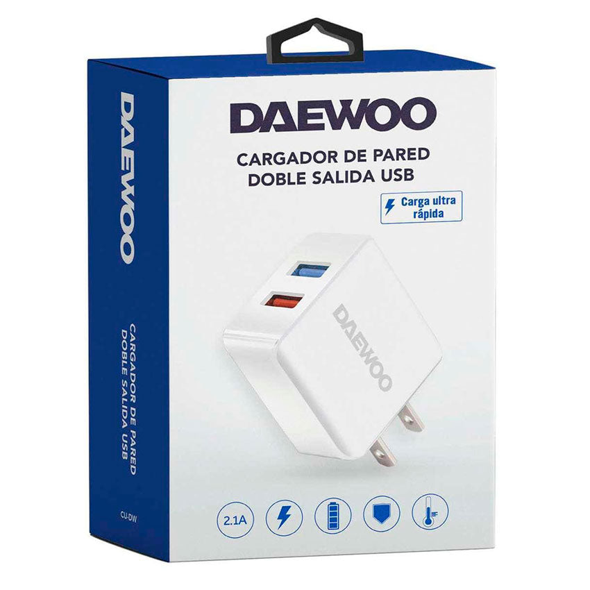 DAEWOO ADAPTADOR AC CON 2 USB