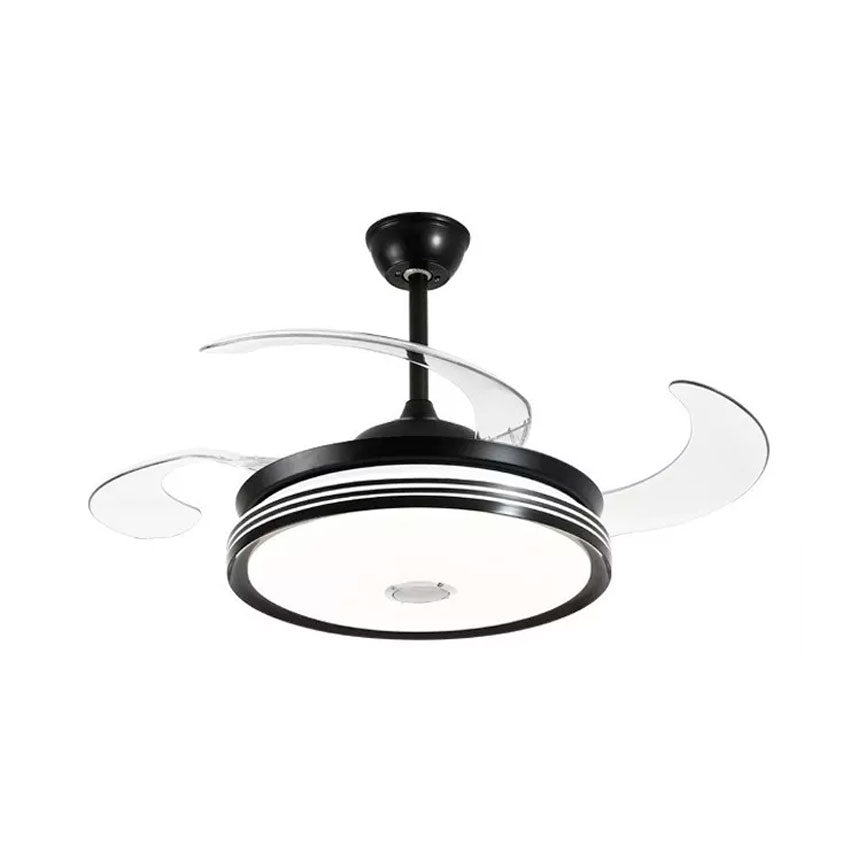 MEGALUZ VENTILADOR DE TECHO CON LAMPARA LED Y BOCINA BLUETOOTH