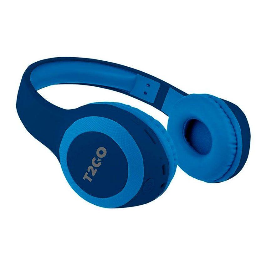 AUDIFONOS BLUETOOTH T2GO FORTE AZUL "G"