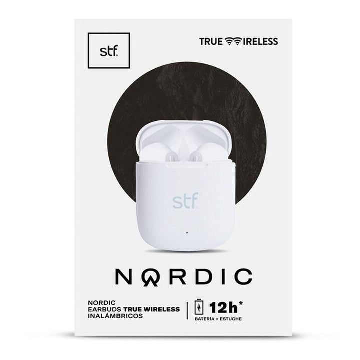 AUDIFONOS TRUE WIRELESS STF NORDIC BLANCO