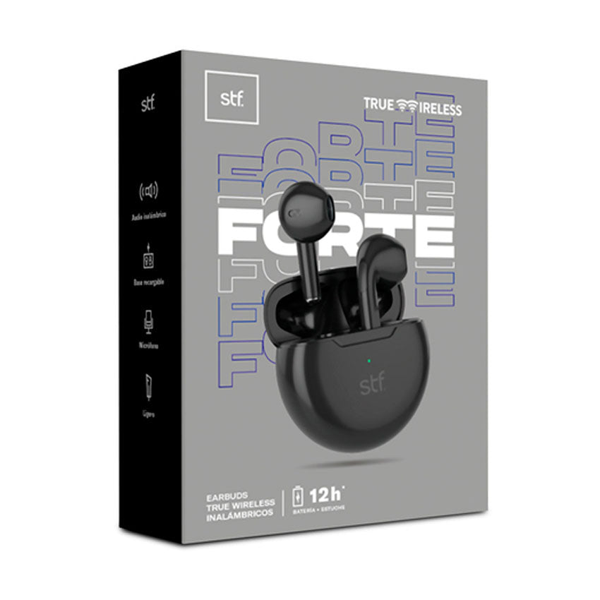 STF AUDIFONOS TRUE WIRELESS FORTE NEGRO