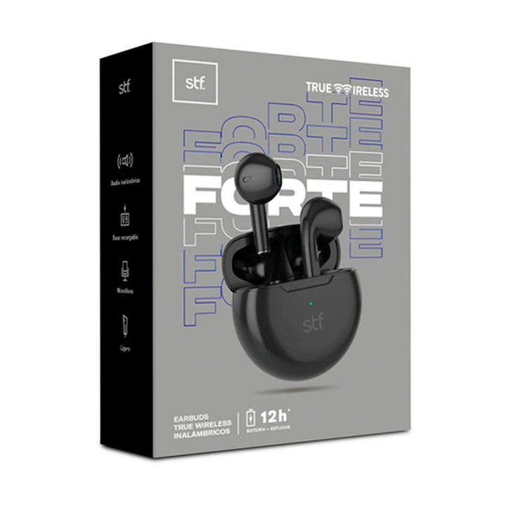 STF AUDIFONOS TRUE WIRELESS FORTE NEGRO