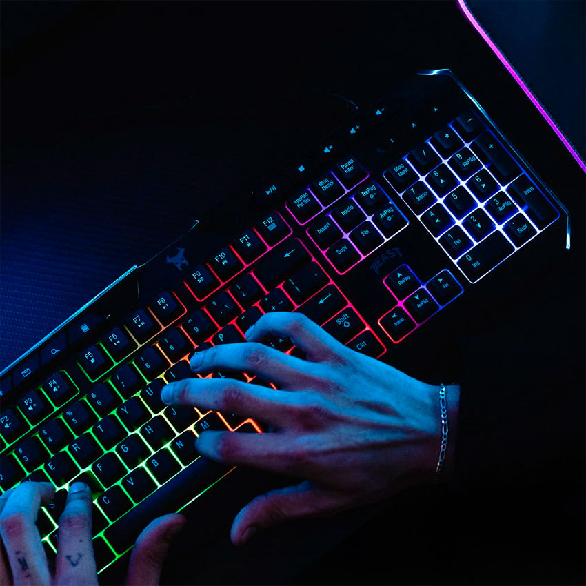 TECLADO GAMING STF