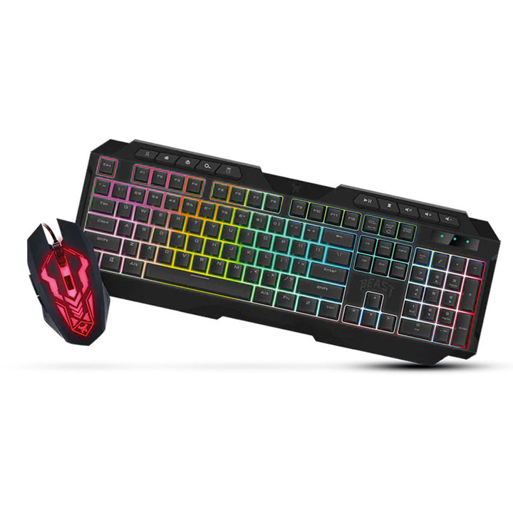 Teclado y Mouse Gaming Stf