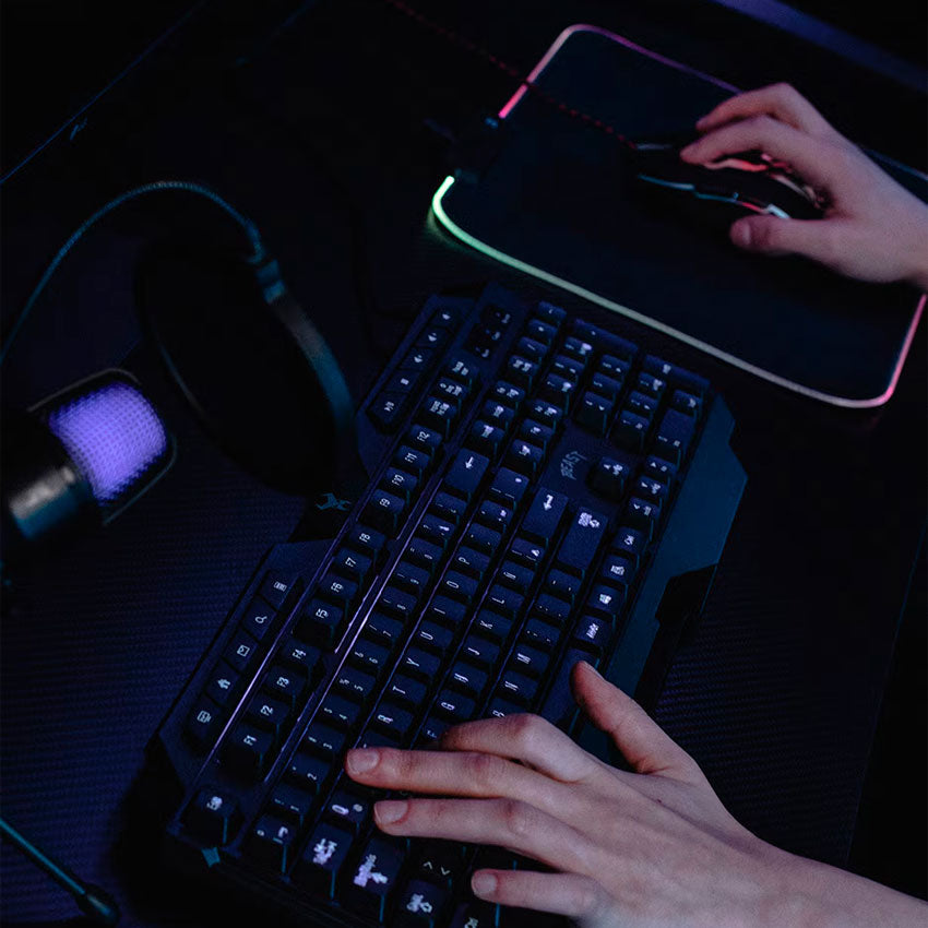 Teclado y Mouse Gaming Stf