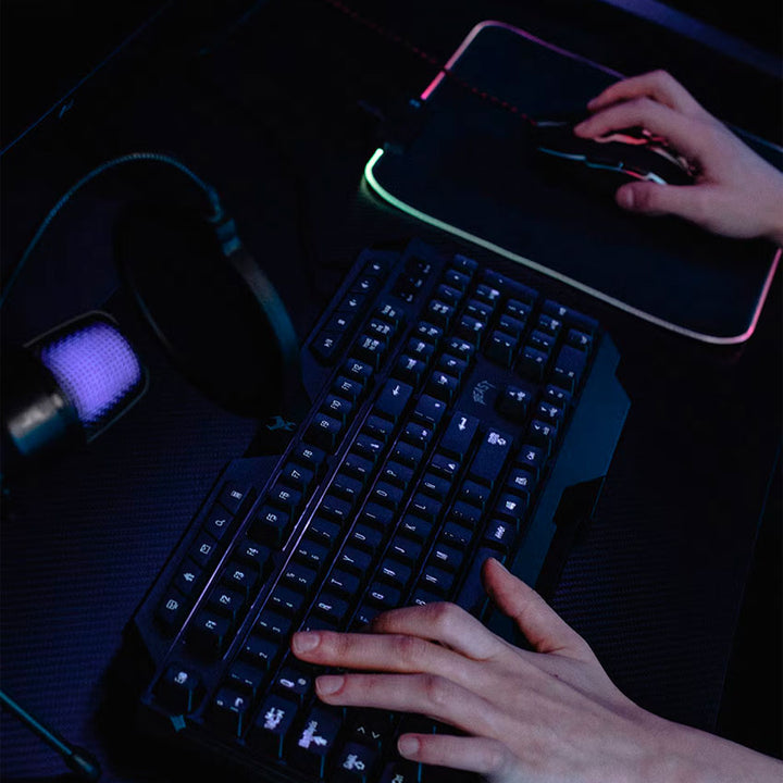 Teclado y Mouse Gaming Stf