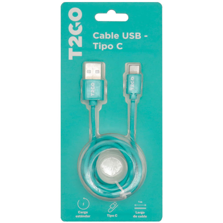 T2GO CABLE USB A USB TIPO "C"