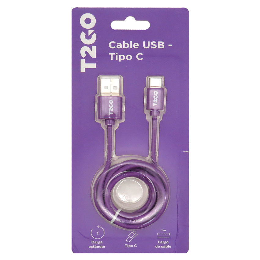 T2GO CABLE USB A USB TIPO "C"