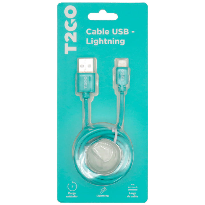 T2GO CABLE USB LIGHTNING