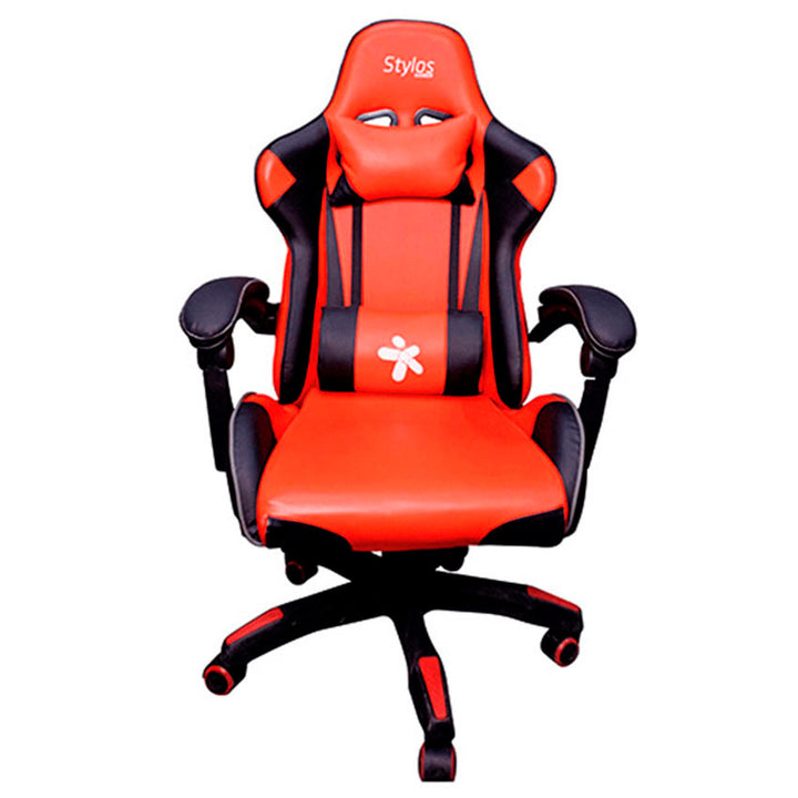 STYLOS SILLA GAMER SGSI02R DESCANSA BRAZOS SOPORTA HASTA 115KG COLOR