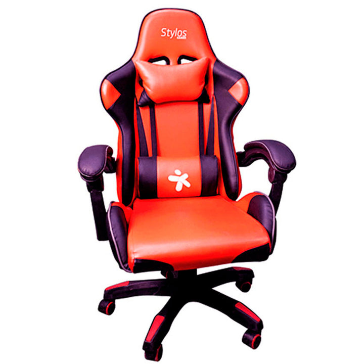 STYLOS SILLA GAMER SGSI02R DESCANSA BRAZOS SOPORTA HASTA 115KG COLOR