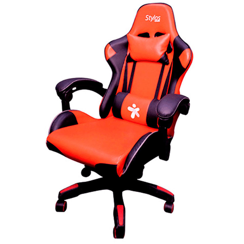 STYLOS SILLA GAMER SGSI02R DESCANSA BRAZOS SOPORTA HASTA 115KG COLOR