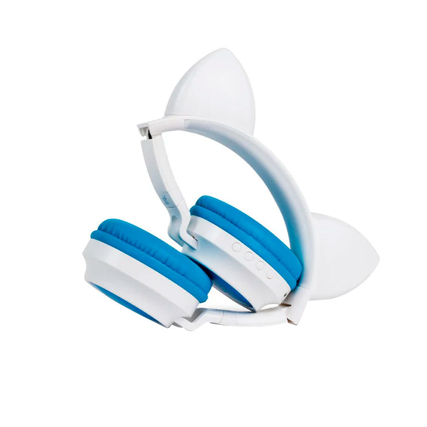 STF AUDIFONOS BLUETOOTH KATU BLANCO/AZUL "G"