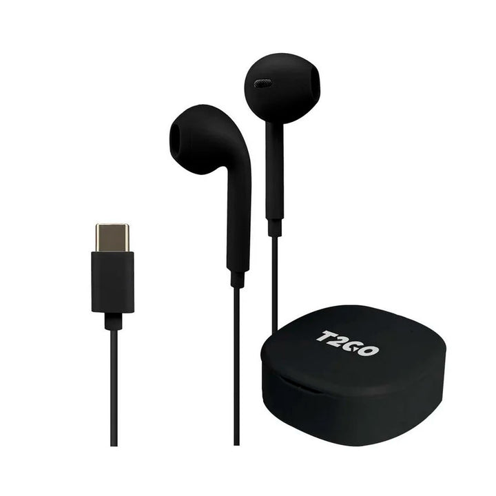 T2go Audifonos Everyday C/estuche Colores Conector Tipo C Micrófono Integrado