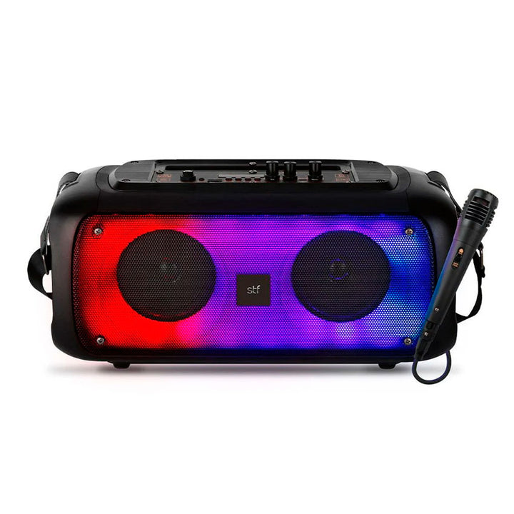 STF BOCINA BLUETOOTH 2 X 4" BLOCK FEST NEGRO C/MICROFONO