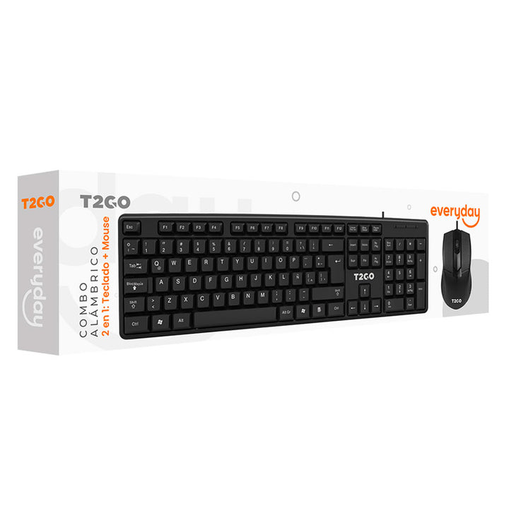 TECLADO Y MOUSE INALAMBRICOS PARA PC STF