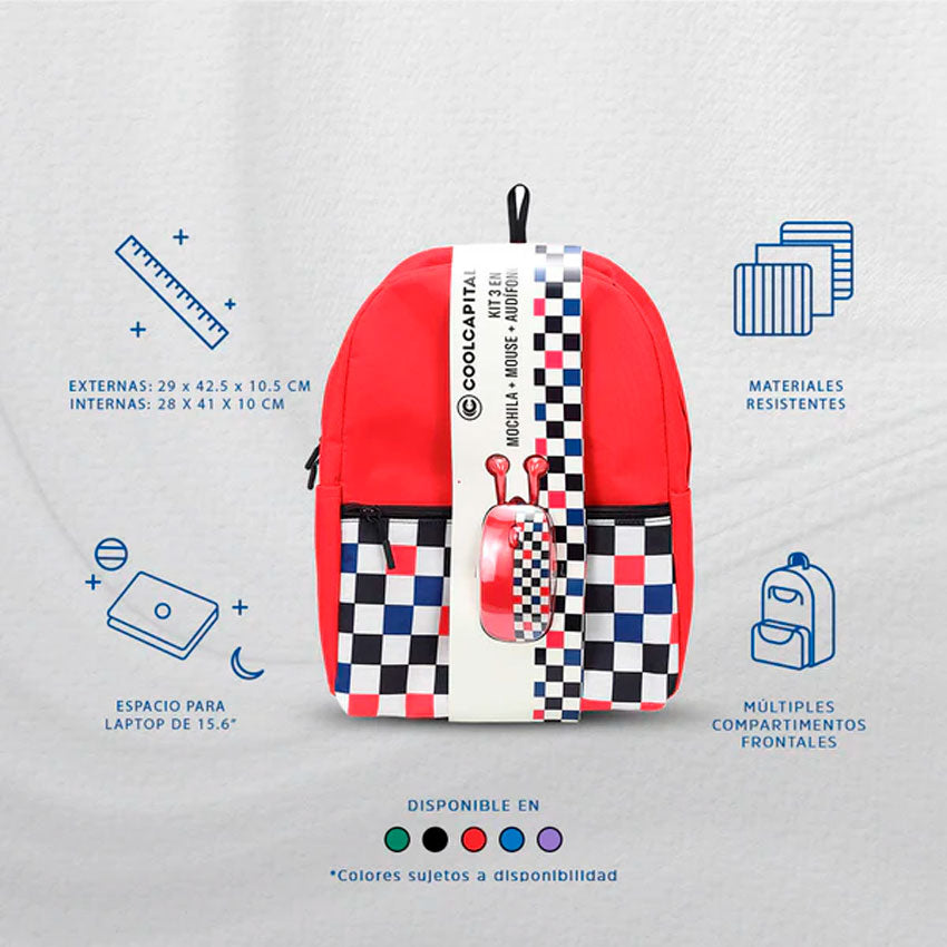 MOCHILA PARA LAPTOP 15 PULGADAS STF