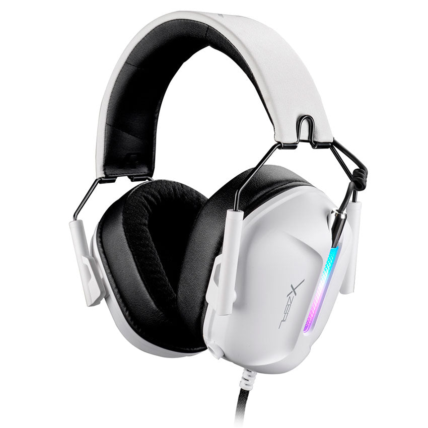 STYLOS AUDIFONOS GAMER ALAMBRICOS ON EAR COLOR BLANCO