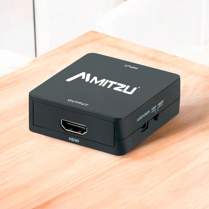 CONVERTIDOR MINI AV - HDMI C/ENTRADA RCA MITZU