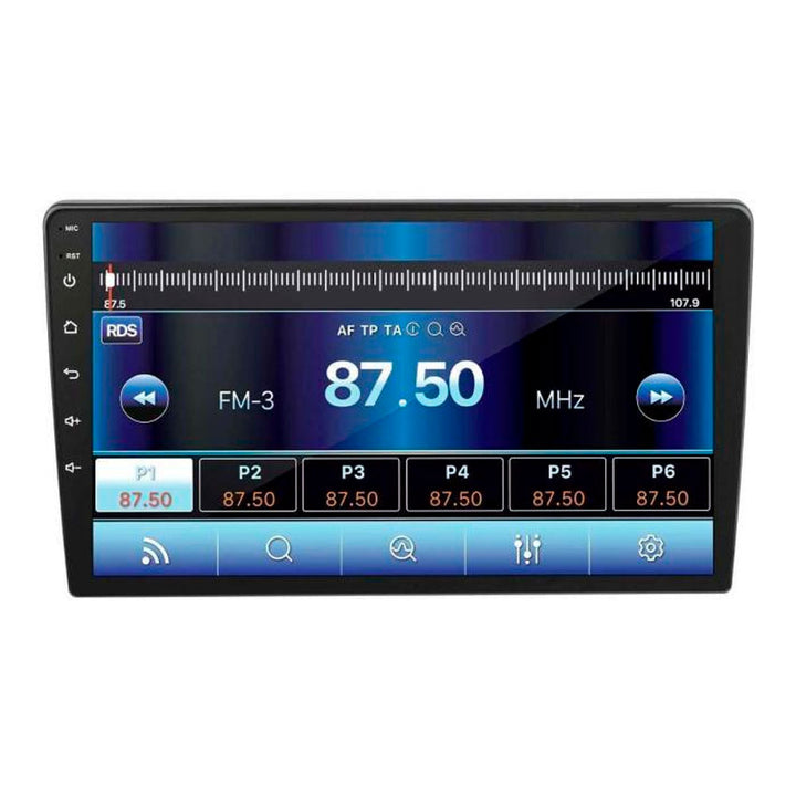 DABB AUTOESTÉREO TOUCH CON BLUETOOTH, CARPLAY, ANDROID AUTO DAB-0208