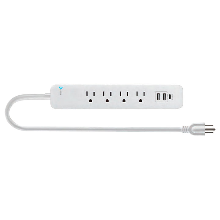 ENCHUFE 6 MULTICONTACTOS / 2 USB / 1 TIPO-C MITZU 76 CM (11-2022)