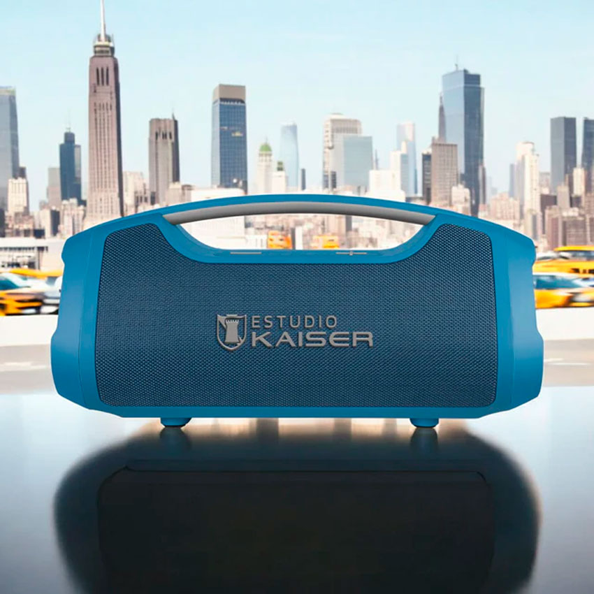 Bocina Bluetooth Estudio Kaiser Xtreme Box Azul