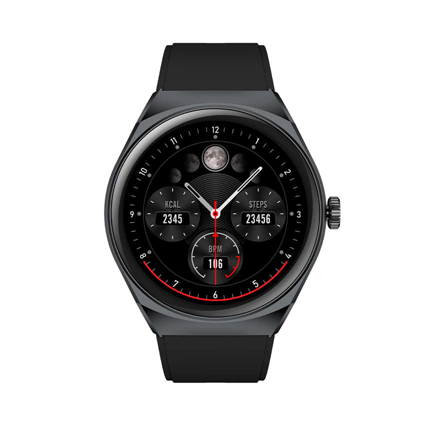 Stf Smartwatch Kronos Trek Negro con Pantalla Ips de 1.38" y Resistencia Ip67