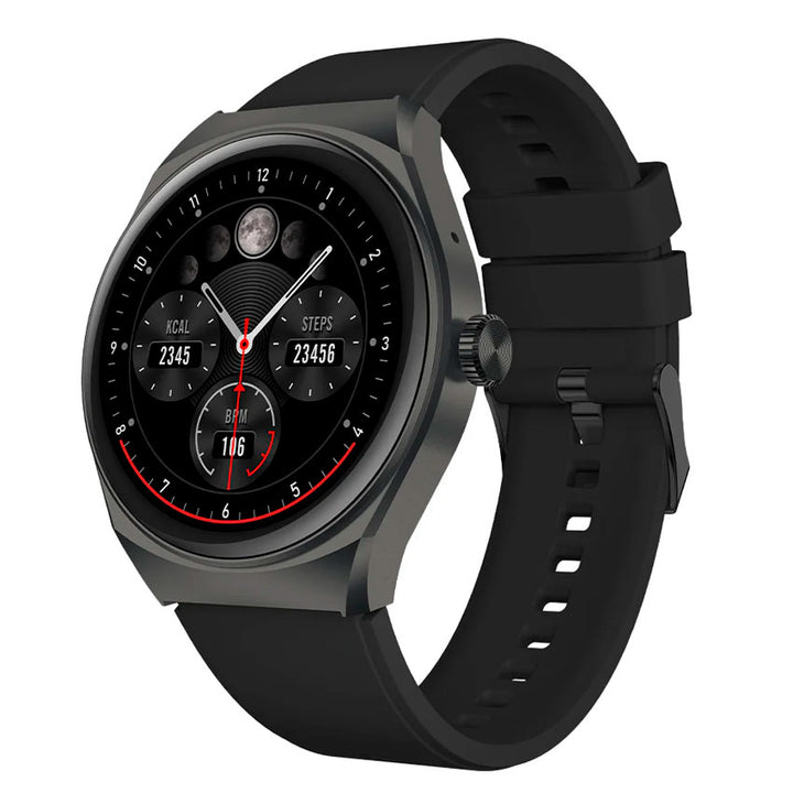 Stf Smartwatch Kronos Trek Negro con Pantalla Ips de 1.38" y Resistencia Ip67