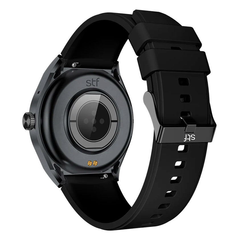 Stf Smartwatch Kronos Trek Negro con Pantalla Ips de 1.38" y Resistencia Ip67