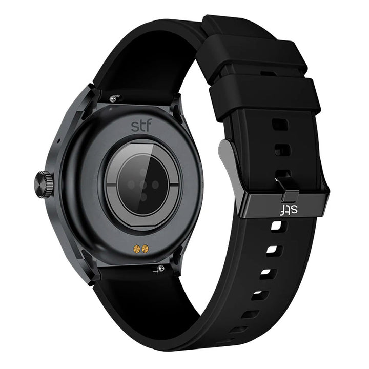 Stf Smartwatch Kronos Trek Negro con Pantalla Ips de 1.38" y Resistencia Ip67