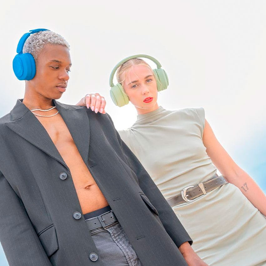 AUDIFONOS BLUETOOTH STF DUNE NARANJA