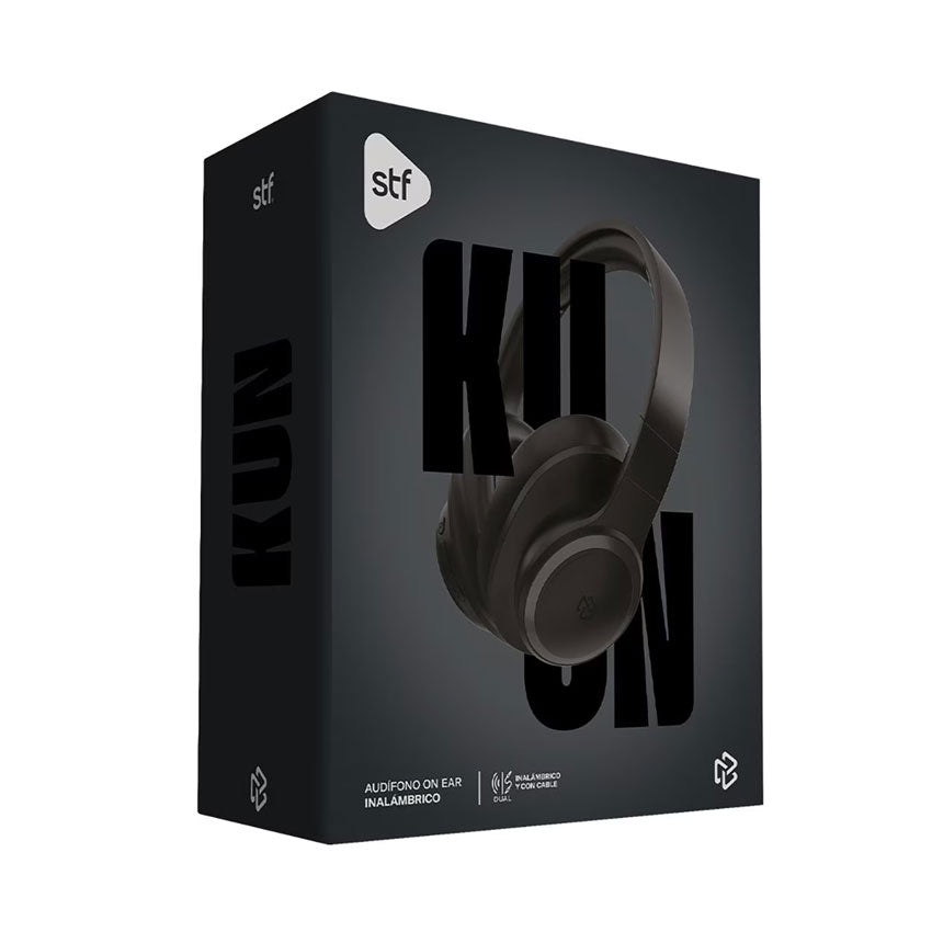 AUDIFONOS BLUETOOTH STF KUN NEGRO "G"