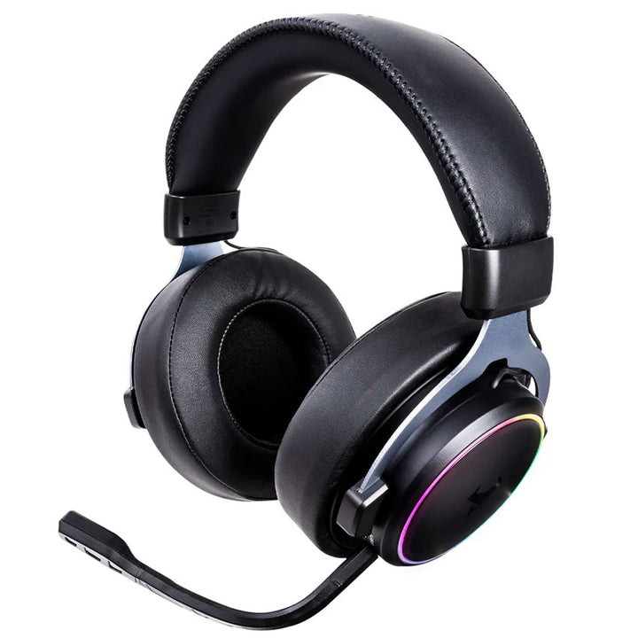 STF AUDIFONOS GAMER INALÁMBRICOS BEAST MSI-105 LUCES RGB 12 HORAS DE USO