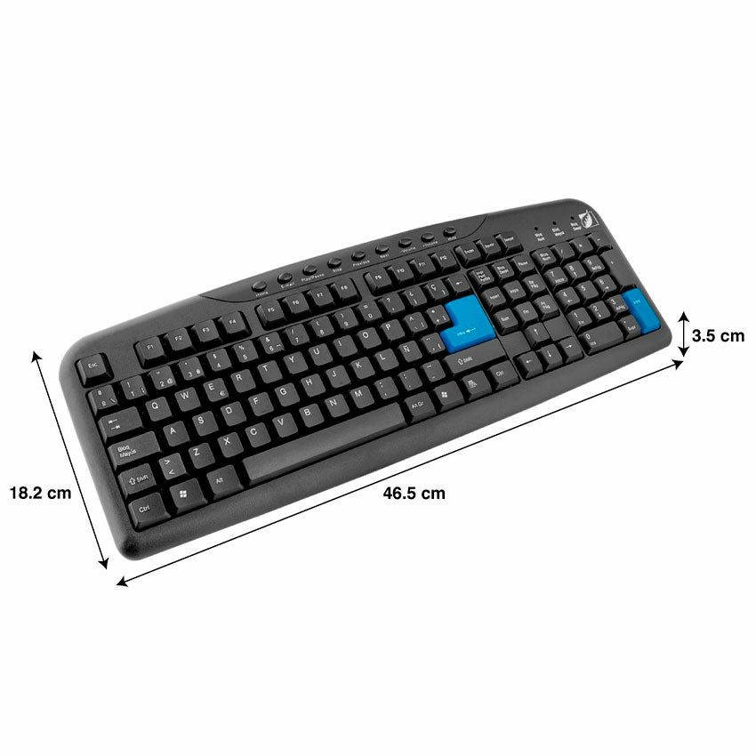 TECLADO PARA PC MITZU