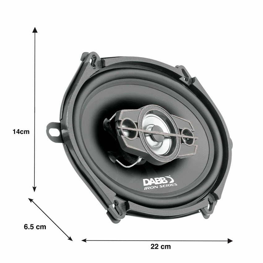Dabb Bocinas Automotrices 5x7" 350w Sonido Potente y Claro